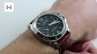 Panerai Luminor Marina PAM 048 Luxury Watch Review