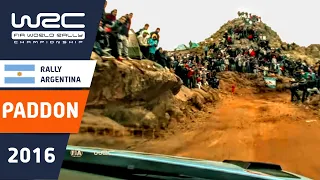 PADDON onboard Rally Argentina 2016 Power Stage El Condor Copina Hyundai i20 WRC