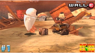Прохождение игры WALL-E (PC) #1 (Знакомство с Евой)