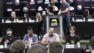 BKFC 19 Paige VanZant vs Rachel Ostovich,  Blueface vs Kane Trujillo Press Conference