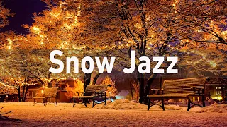 Snow Jazz Instrumental - Relaxing Jazz Winter For Study, Sleep, Cafe, Work - Smooth Night Jazz Music