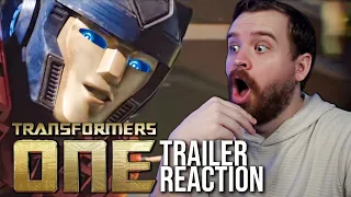 Am I The Only One Who Loves This?!? | Transformers One Trailer Reaction | Paramount