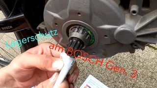 Bosch eBike Motor Generation 3: Lagerschutz