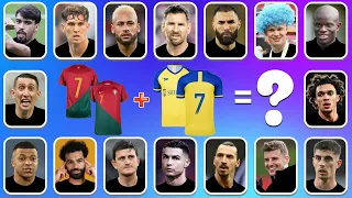 (Full 72)Guess National Team jerseys and club jerseys,songs of the football player, Ronaldo, Messi,