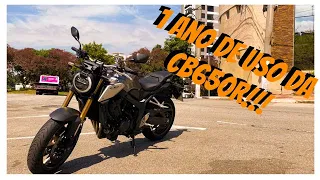 CB 650R OPINIÃO DE DONOS EM 1 ANO DE USO