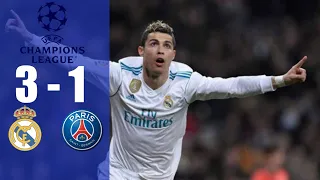 Real Madrid vs PSG 3-1 ● UCL 2018 Extended Highlights & Goals | HD