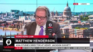 Matthew Henderson speaks to Mike Graham about the Hong Kong National Security Law