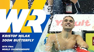 New World Record | Men's 200m Butterfly | 19th FINA World Championships
