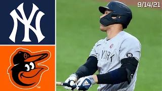 New York Yankees @ Baltimore Orioles | Game Highlights | 9/14/21