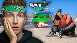 GTA V ŻYCIE ULICY #48 - PRZEGRAŁ NASZ SAMOCHÓD😡