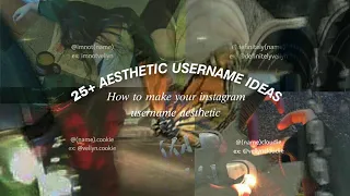 25+ Aesthetic Username Ideas for Instagram | Aesthetic Username Ideas ✨☁️