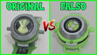 ULTIMATE OMNITRIX ORIGINAL VS ULTIMATE OMNITRIX FALSO - BEN 10 ALIEN FORCE