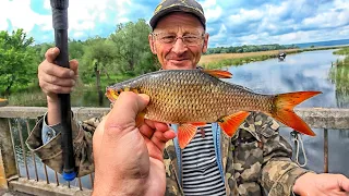 РЫБАЛКА на ЗИМНИЕ СНАСТИ ЛЕТОМ!!! ЛОВЛЯ на БАЛАНСИР и МОМЫШКУ в ОТВЕС