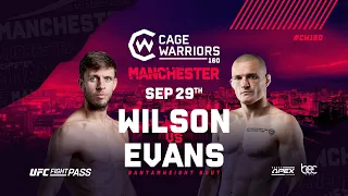 Adam Wilson vs. Rory Evans | FULL FIGHT | CW 160 Manchester