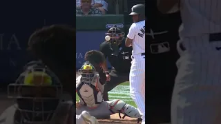 Umpire Takes 96 MPH Fastball To The Face ⚾️😱Mask #baseball #shorts