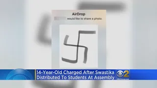 14-Year-Old Charged With Sending Swastika Image To Students