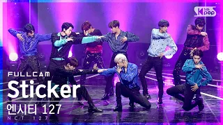 [안방1열 직캠4K] 엔시티 127 'Sticker' 풀캠 (NCT 127 Full Cam)│@SBS Inkigayo_2021.10.03.