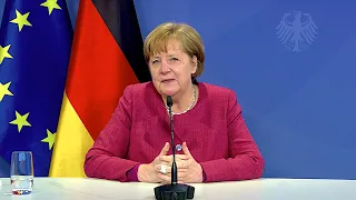 22.04.2021 - Angela Merkel - Bundes-Notbremse u.a.