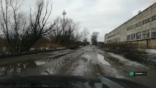 Поездка по объездной дороге от посёлка Горняк Вышневолоцкого городского округа до трассы М-10