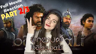 Russian Girl Reacts : Bahubali the beginning Part 2/3