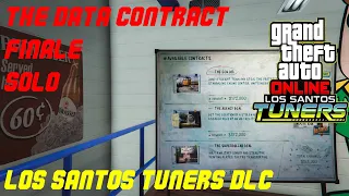 THE DATA CONTRACT FINALE - Los Santos Tuners DLC - $153,000 SOLO -Tips for Success - GTA 5 Online