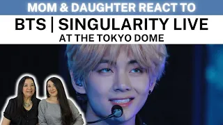 BTS (방탄소년단) "Singularity" Live REACTION Video | LOVE YOURSELF 轉 Tear V Singularity Live Tokyo Dome