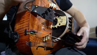 Scythian Ballad. Medieval Tune. Hurdy-Gurdy, Organ Drone & Drum