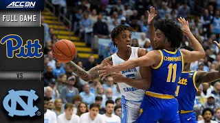 Pittsburgh vs. North Carolina Full Game | 2019-20 ACC Men's Basketball