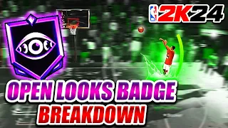 Open Looks Badge Breakdown! What tier do you need this badge on your Build in NBA 2K24?