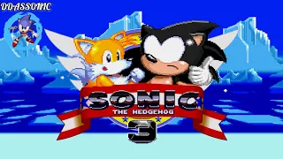 Dark Super Sonic in Sonic The Hedgehog 3 • Sonic Hack Longplay