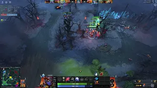 Tinker Dota 2 pos 4, jungler in 7.36..28