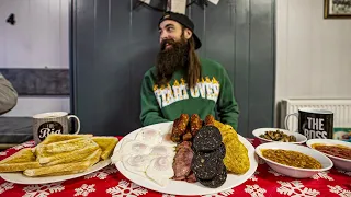 EL CAFE'S VERDE'S UNBEATEN 'DEVIL'S FRY UP' CHALLENGE | BeardMeatsFood