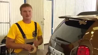 Спойлер Sport Renault Duster Nissan Terrano