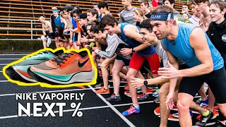 1 MILE RACE vs. Subscribers, Winner Gets Nike ZoomX Vaporfly NEXT%