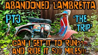 Abandoned for 25 years.. can I get it to run ? and ride 500 miles!! Pt3 …