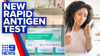 Three-in-one rapid antigen tests detect COVID-19 and flu available | 9 News Australia