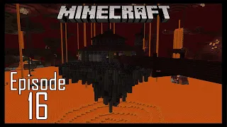 Floating Basalt Island + getting above the Nether | Minecraft Lets Play : Episode 16