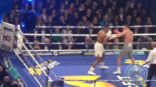 ANTHONY JOSHUA KNOCKSDOWN KLITSCHKO IN THE 5TH ROUND