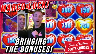 MARCO LUCK Brings the Bonuses on Carnival Magic! 🚢 BCSlots Cruise