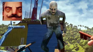 Hello Neighbor GRANNY - My New Neighbor Big GRANDPA Act 3 Gameplay Walkthrough