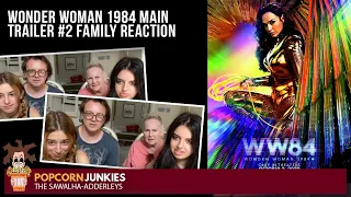 WONDER WOMAN 84 (DC Fandome - Official Main Trailer #2) The Full POPCORN JUNKIES Reaction