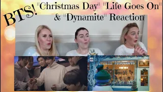 BTS: "Christmas Day" "Life Goes On" & "Dynamite" Christmas Performance Reaction