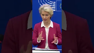 We have been intensively diversifying away from Russia towards reliable suppliers! Von der Leyen