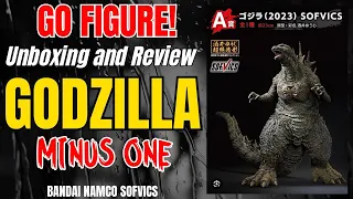 Godzilla Minus One - Soft vinyl statue unboxing and review - Bandai Namco Sofvics Ichibankuji