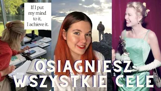 pełny PORADNIK jak OSIĄGAĆ swoje CELE