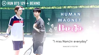 NamJin Analysis: Run BTS 129 + Behind  [Human Magnet - Verified]