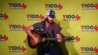 Riley Green "Georgia Time" acoustic Live at Y100 August 16, 2018