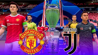 Manchester United vs Juventus | UEFA Champions League Final 2021 | Gameplay & Full match