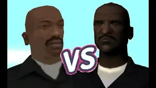 CJ vs Tenpenny - Who will win? End Of The Line - Riots mission 3 - GTA San Andreas