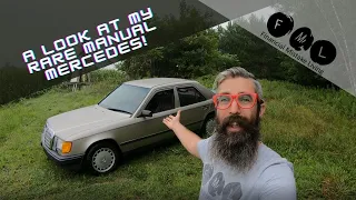 FML - My Rare Manual 1986 Mercedes 300E!!